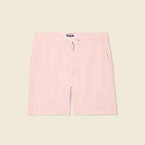short droit avec cordon rose clair homme Short droit avec cordon rose clair homme