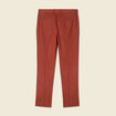 Pantalon chino marron cognac homme