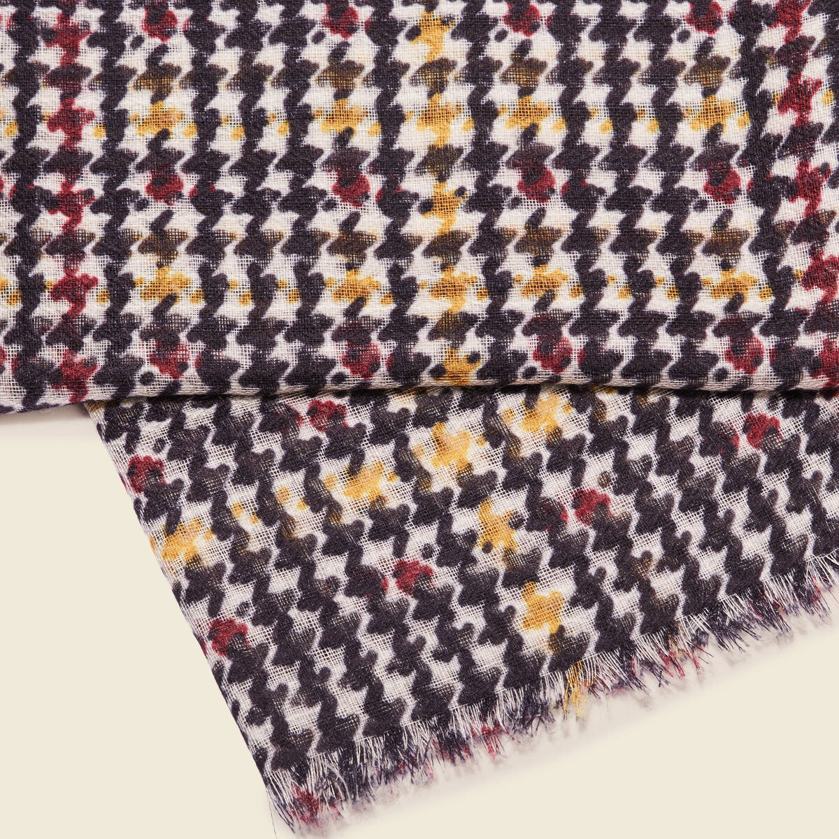 Foulard noir femme