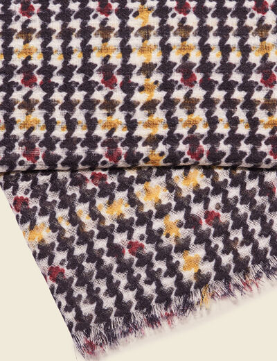 Foulard noir femme