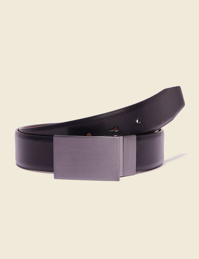 Ceinture noir homme