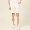 Short éco-responsable ecru homme