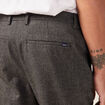 Pantalon chino tapered gris foncé homme