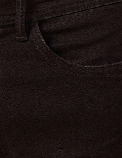Jeans slim éco-responsable denim noir homme