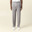Pantalon chino large gris foncé homme