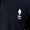 Polo manches courtes bleu marine homme