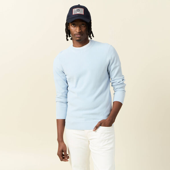 pull eco responsable bleu ciel homme Pull éco-responsable bleu ciel homme