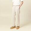 Pantalon chino beige homme
