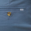 Pantalon chino slim bleu fonc&eacute; homme