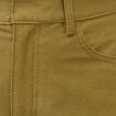 Pantalon coupe regular vert kaki femme