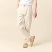 Pantalon chino droit beige homme