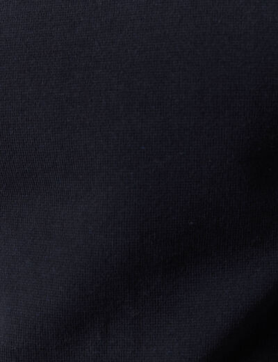 Pull manches longues bleu marine homme