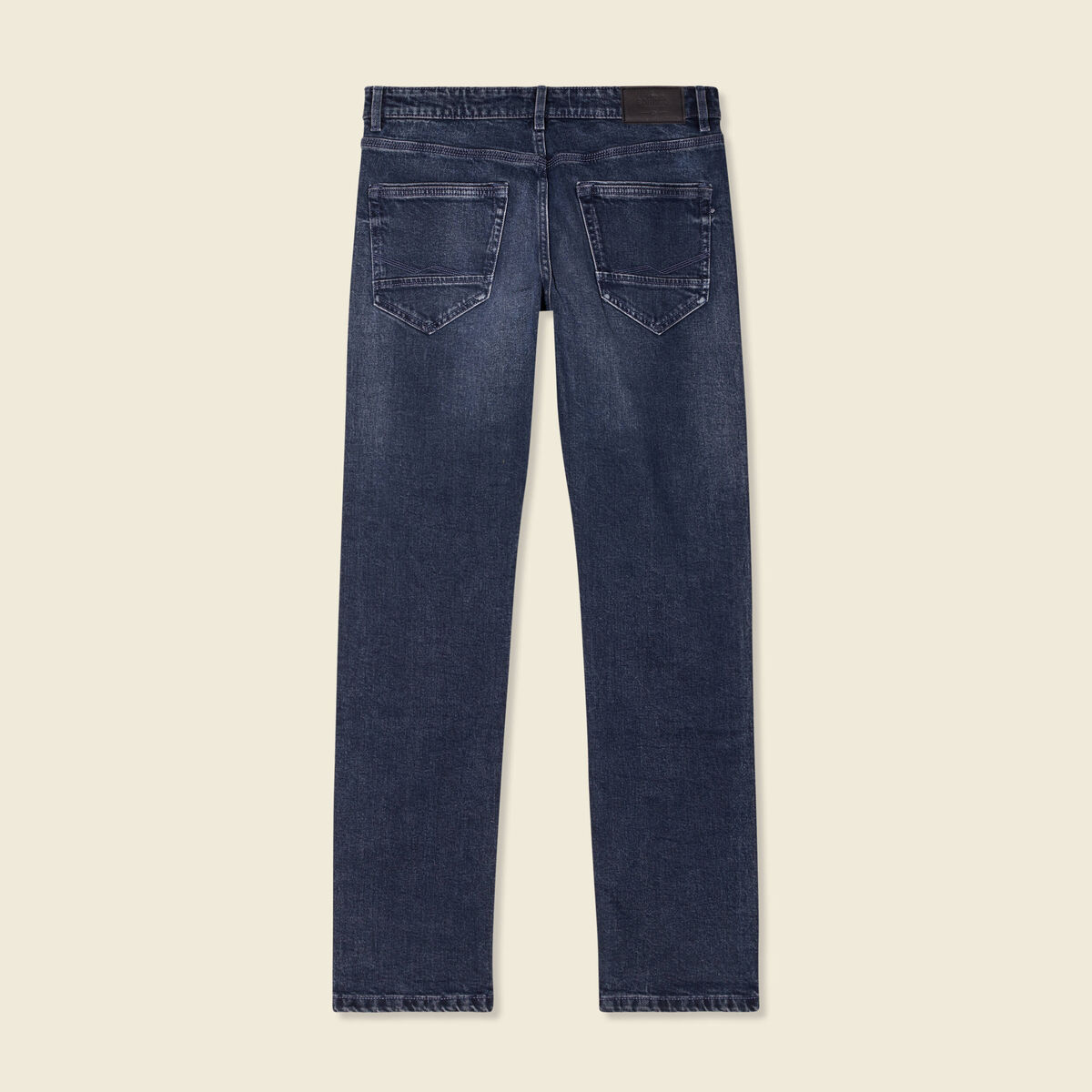 Jeans regular 5 poches denim stone homme