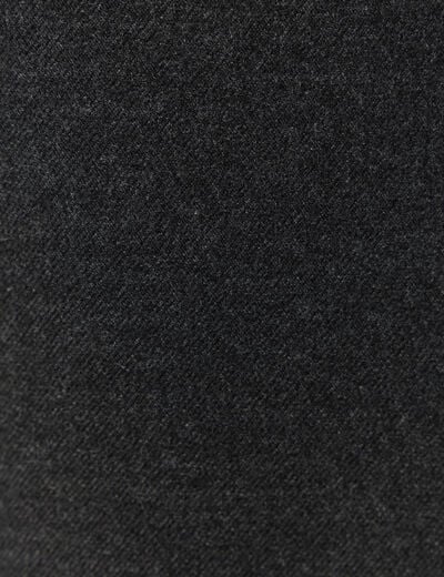 Jupe longue droite gris femme