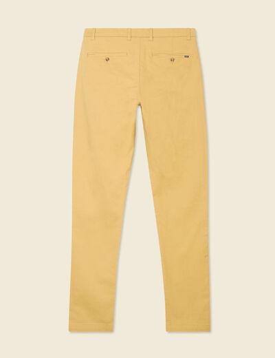 Pantalon slim Instinct chino beige homme