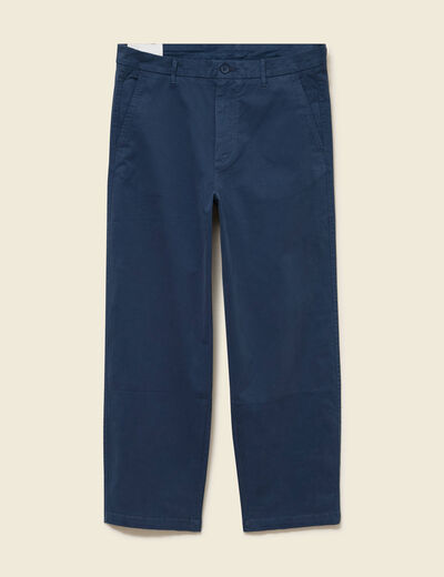 Pantalon bleu fonc&eacute; homme