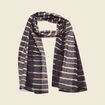 Foulard noir homme
