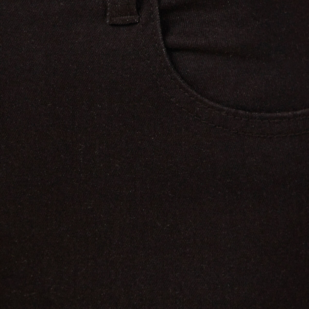 Jeans skinny zipp&eacute; denim noir femme