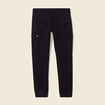 Pantalon battle bas resserr&eacute; noir homme
