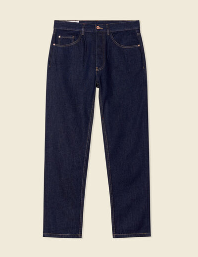 Jeans regular tapered denim brut clean homme