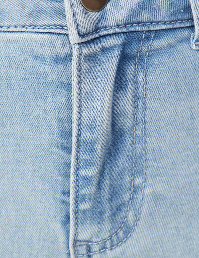 Jeans Lou - jegging denim bleach femme