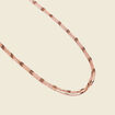 Collier chaînes multirangs couleur or femme