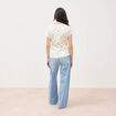 T-shirt en coton blanc femme