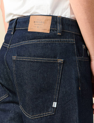 Jeans large relaxed denim brut clean homme