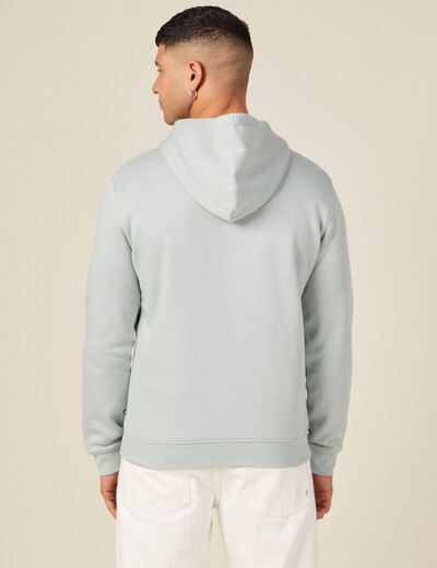 Sweat manches longues vert homme