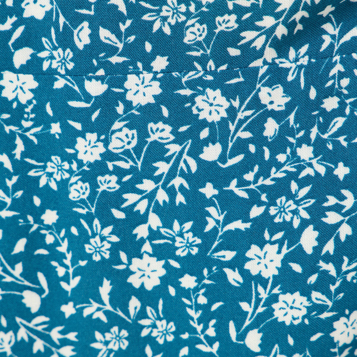 Jupe longue portefeuille bleu femme