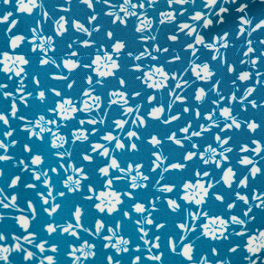 Jupe longue portefeuille bleu femme
