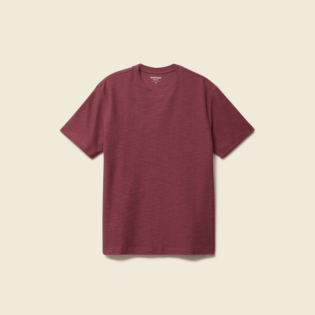 T-shirt manches courtes vieux rose homme