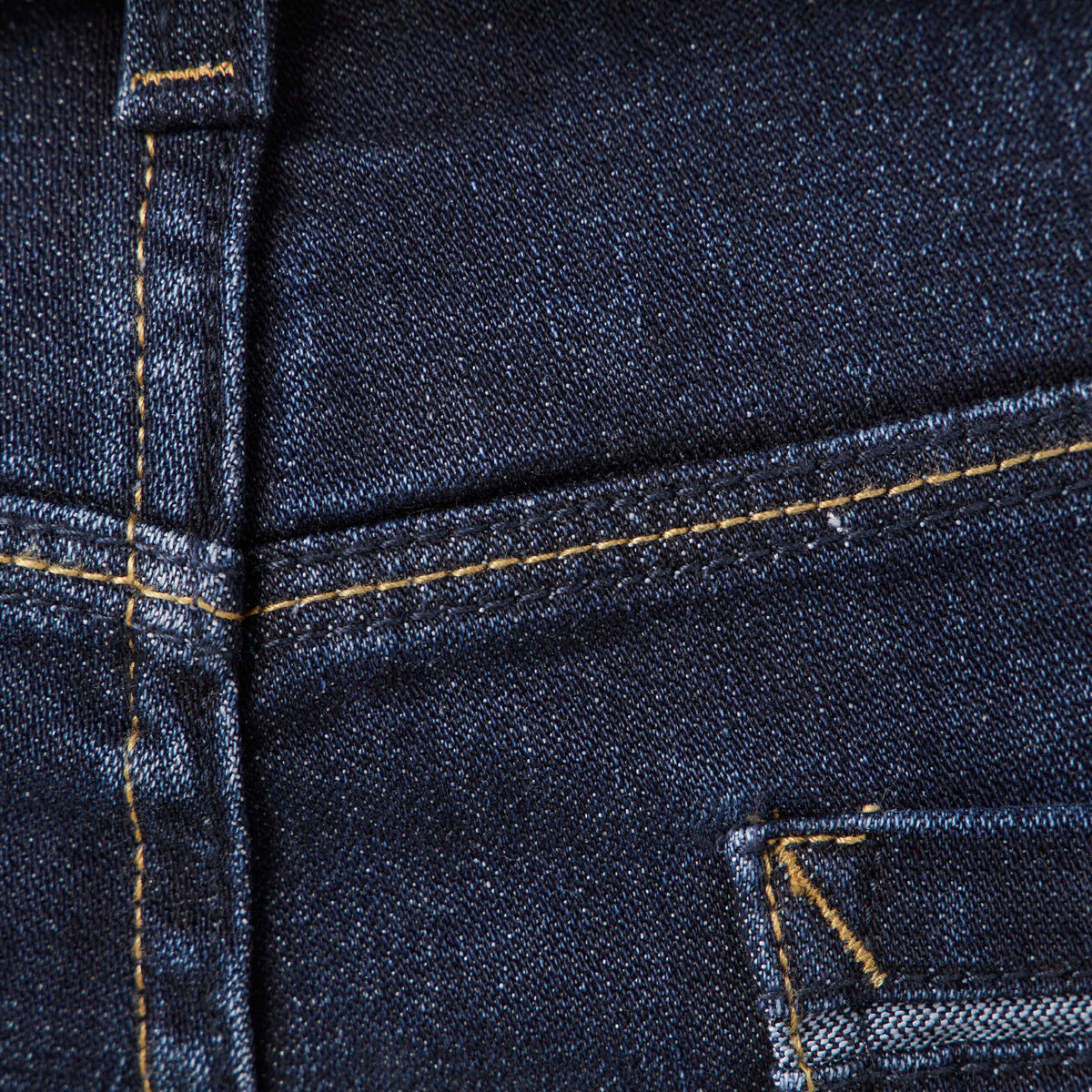 Jeans regular 5 poches denim brut homme