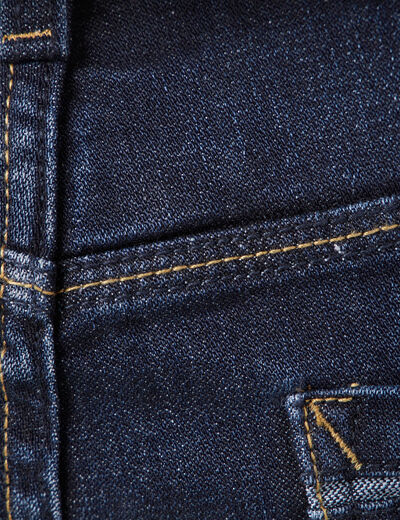 Jeans regular 5 poches denim brut homme