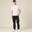 Jeans relax charpentier noir homme