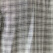 Chemise droite courte manches longues gris fonc&eacute; femme