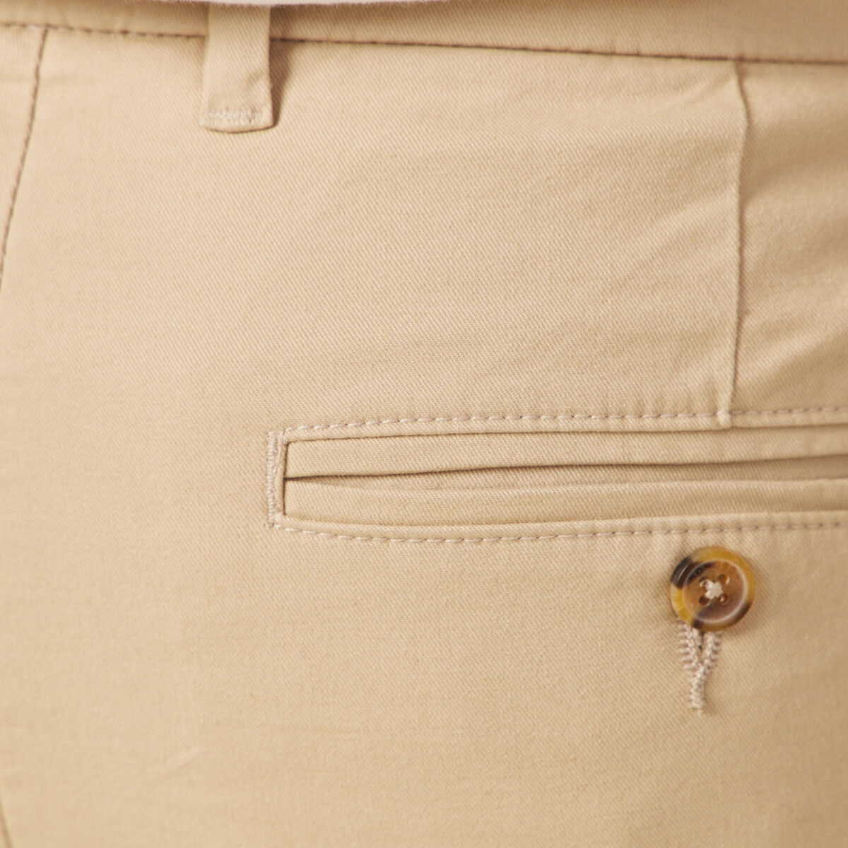 Pantalon slim Instinct chino beige homme