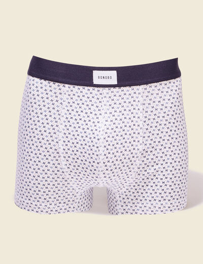 Lot 2 boxers bleu foncé homme