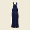 Combinaison salopette en velours c&ocirc;tel&eacute; bleu marine femme