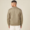 Blouson bomber éco-responsable taupe homme