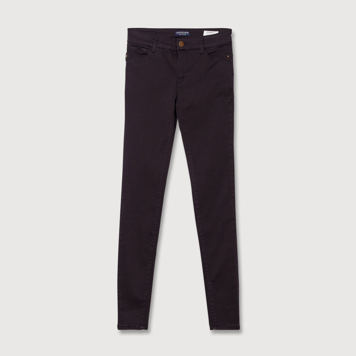 Pantalon Audrey - skinny push up gris fonc&eacute; femme