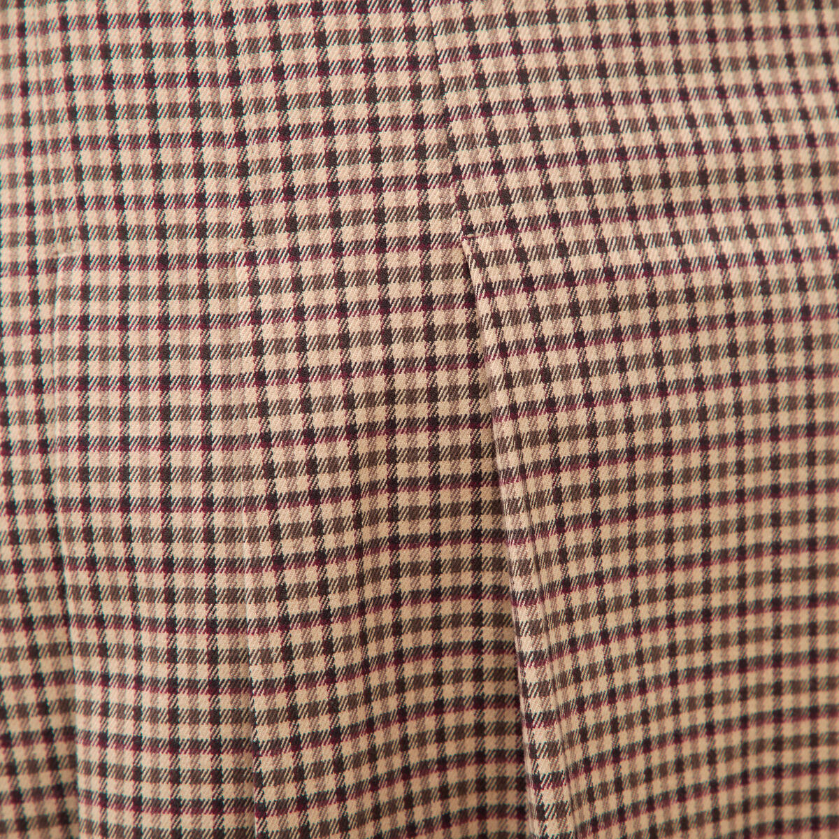 Mini-jupe doubl&eacute;e ficelle femme