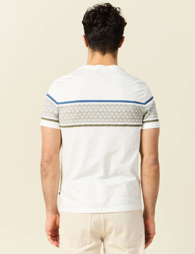 T-shirt éco-responsable vert kaki homme