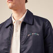 Blouson éco-responsable bleu marine homme