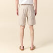 Bermuda droit à coulisse sable homme