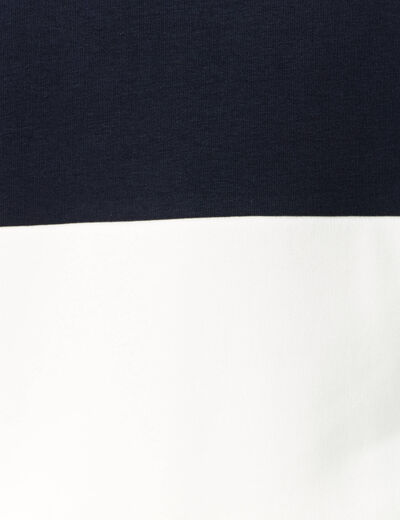 Sweat à capuche bleu marine homme