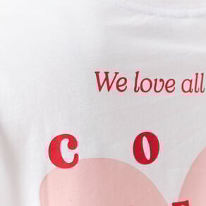 T-shirt manches courtes blanc femme
