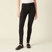 Jeans jegging denim noir femme