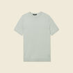 T-shirt manches courtes bleu gris homme