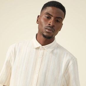 Chemise éco-responsable ecru homme